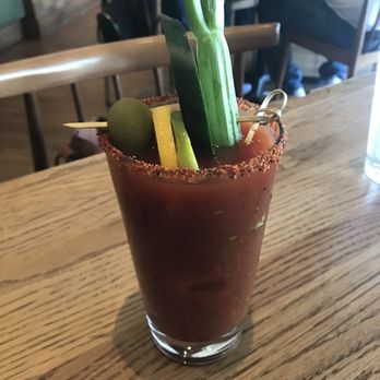 Prasino - Yummy Bloody Mary, not too spicy! - New American Near Me - La Grange, Illinois Prasino - Yummy Bloody Mary, not too spicy! - New American Near Me - La Grange, Illinois