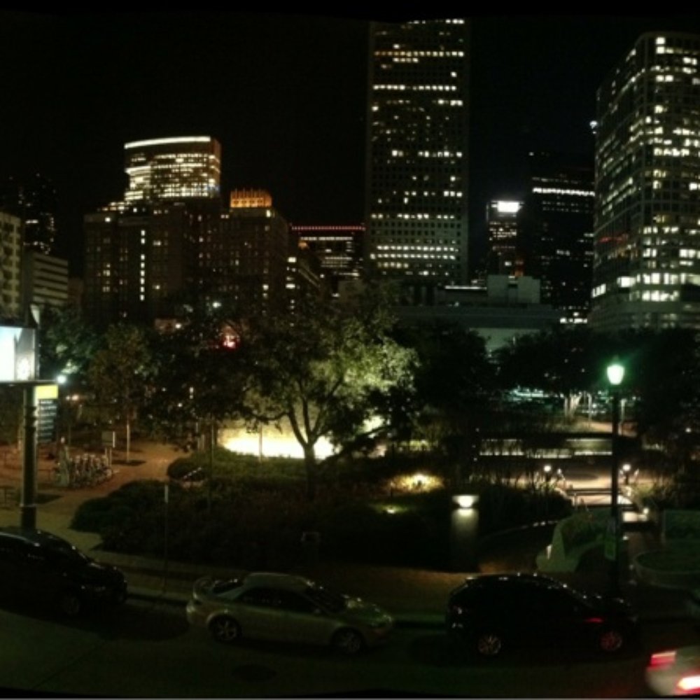 La Carafe - View of Downtown Houston from the second floor Patio. - Wine Bars Near Me - Houston, Texas La Carafe - View of Downtown Houston from the second floor Patio. - Wine Bars Near Me - Houston, Texas