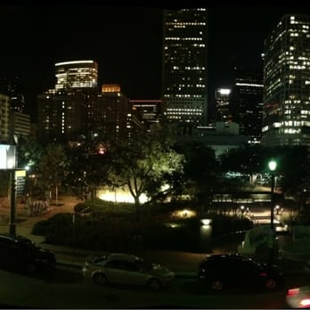 La Carafe - View of Downtown Houston from the second floor Patio. - Wine Bars Near Me - Houston, Texas La Carafe - View of Downtown Houston from the second floor Patio. - Wine Bars Near Me - Houston, Texas