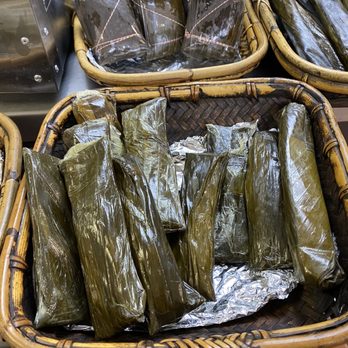 Casa Victoria - a variety of wrapped grape leaves in baskets - Filipino Near Me - Jersey City, New Jersey