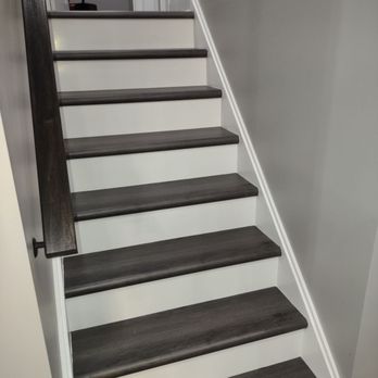 Landmark Flooring - a close up of a staircase - Flooring Near Me - Tinley Park, Illinois