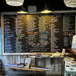 Playa Bowls - Excellent menu!