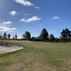 River Oaks Golf Course - Coming up halfway through the last hole!