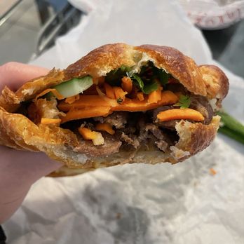 Nguyen Ngoc - Thit nuong croissant banh mi. My favorite! - Vietnamese Near Me - Houston, Texas Nguyen Ngoc - Thit nuong croissant banh mi. My favorite! - Vietnamese Near Me - Houston, Texas