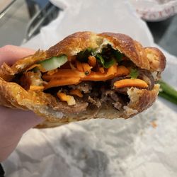 Nguyen Ngoc - Thit nuong croissant banh mi. My favorite!