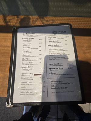 Menu photo 6 Avatar Coffee Roasters Santa Ana, CA Menu photo 6 Avatar Coffee Roasters Santa Ana, CA