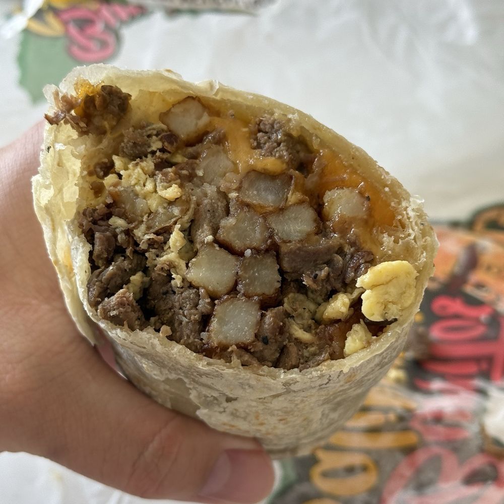Aliberto's Jr - Carne asada breakfast burrito - Mexican Near Me - Seattle, Washington Aliberto's Jr - Carne asada breakfast burrito - Mexican Near Me - Seattle, Washington