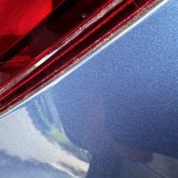 Pollen in grooves all over the car.