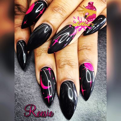 Photo of Lillian's Nails - New Carrollton, MD, US. Nails by Reesie