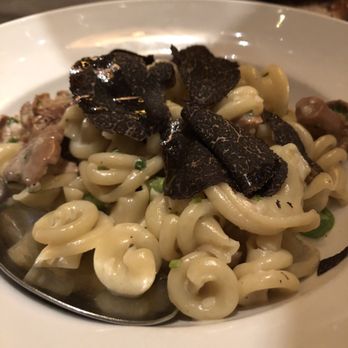 Nightingale - Black truffle and chanterelle trottole - Live/Raw Food Near Me - Vancouver, British Columbia
