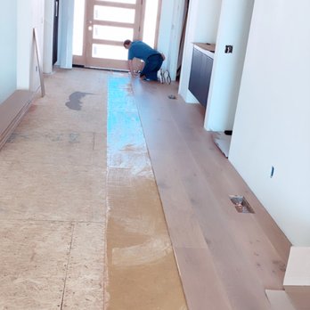 Floor Care Installation - Engineered hardwood glue down over wood subfloor in Auburn CA. - Flooring Near Me Floor Care Installation - Engineered hardwood glue down over wood subfloor in Auburn CA. - Flooring Near Me
