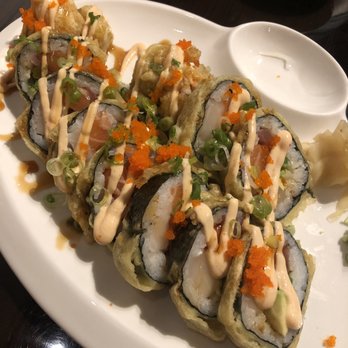 Pat Gogo - Jda Bomb Roll.. the tempura in the end pieces was still batter - Sushi Bars Near Me - West Palm Beach, Florida Pat Gogo - Jda Bomb Roll.. the tempura in the end pieces was still batter - Sushi Bars Near Me - West Palm Beach, Florida