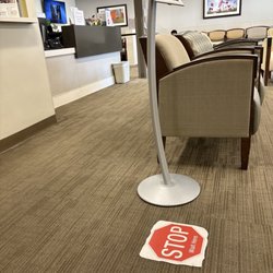 Bloodwork waiting area