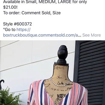 The Box Truck Boutique - Another fb page screenshot - Accessories Near Me - Boaz, Alabama The Box Truck Boutique - Another fb page screenshot - Accessories Near Me - Boaz, Alabama