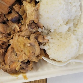 Grace's Inn - Adobo chicken plate - Fast Food Near Me - Honolulu, Hawaii Grace's Inn - Adobo chicken plate - Fast Food Near Me - Honolulu, Hawaii