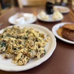 The Original Pancake House - The Ever Popular "Joe" w Potato Pancakes