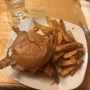 Big Woods Bloomington - Spicy bacon ranch burger - Gastropubs Near Me - Bloomington, Indiana