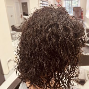 YUME Hair - After long rod spiral perm - Hair Stylists Near Me - New York, New York