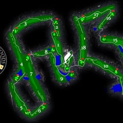 Whispering Woods Golf Club - Course layout