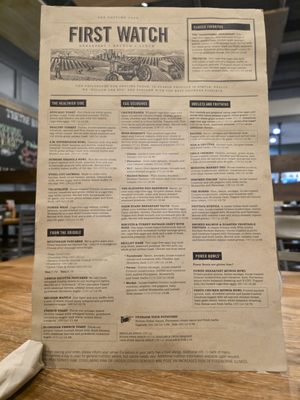 Menu photo 7 First Watch Roanoke, VA Menu photo 7 First Watch Roanoke, VA