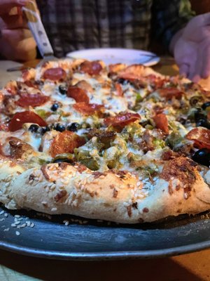 Taos Pizza Out Back by null
