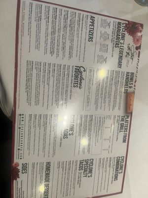 Menu photo 1 Cyclone Anaya's - Memorial City Houston, TX