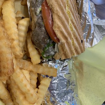 Wally's Cafe - kafta panini w/fries - Mediterranean Near Me - Rocklin, California