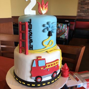 Lincoln Bakery - Fire Truck Birthday Cake - Bakeries Near Me - Anaheim, California