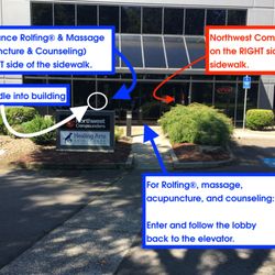 Body Balance Rolfing and Massage - How to get into the suite