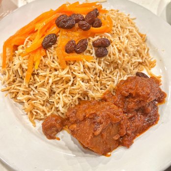 Kabobi By The Helmand - Kabuli Pallow Bowl - Afghan Near Me - Herndon, Virginia
