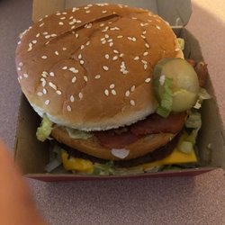 McDonald's - A missing patty and just a mess