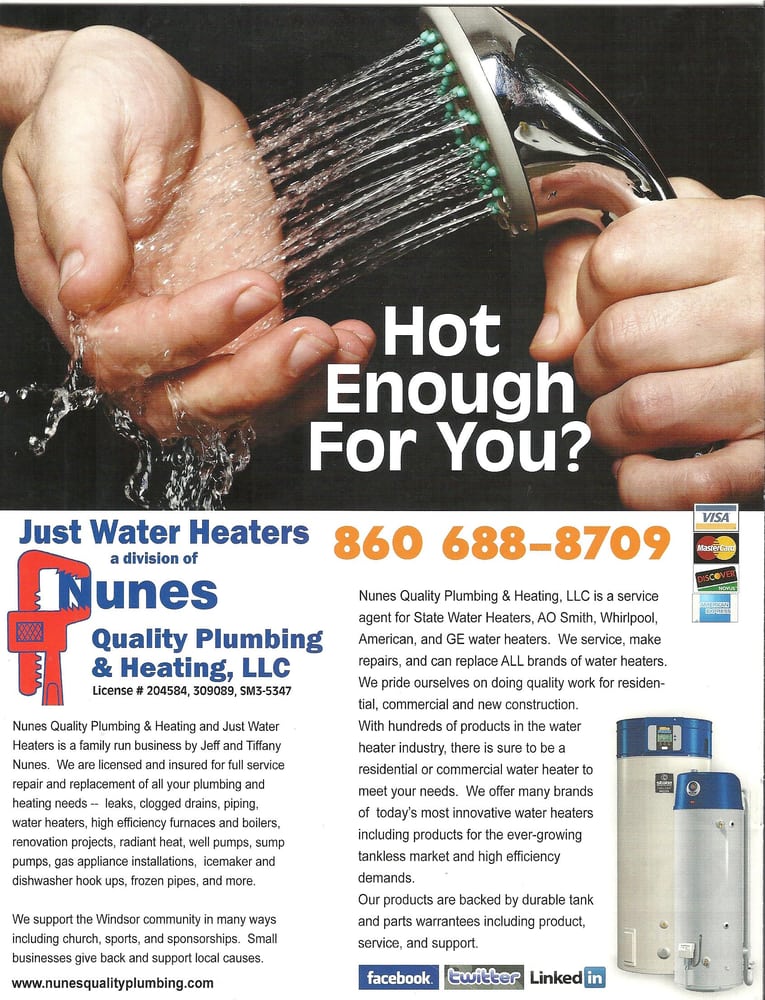 Slide of Nunes Quality Plumbing & Heating