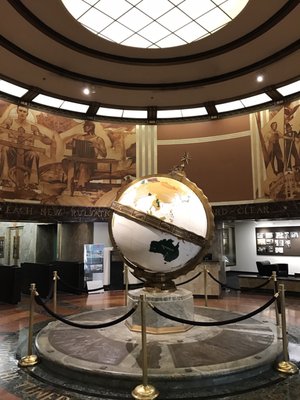 Photo of Los Angeles Times - Los Angeles, CA, US. The famous globe lobby