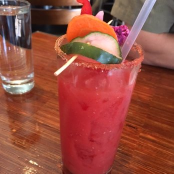 Grace's Table - Bloody Mary - very different - New American Near Me - Napa, California