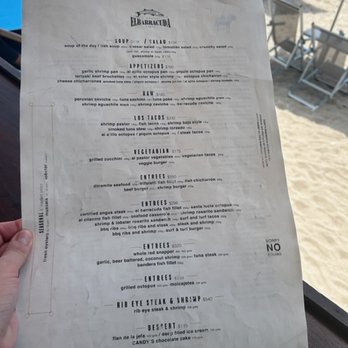 El Solar - Menu. Food is mediocre. - Beach Bars Near Me - Puerto Vallarta, JAL