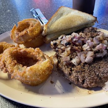 Buster's Place - Hamburger Steak & Onion Rings - Burgers Near Me - Murfreesboro, Tennessee