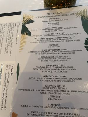 Menu photo 4 Victor's Cafe New York, NY Menu photo 4 Victor's Cafe New York, NY