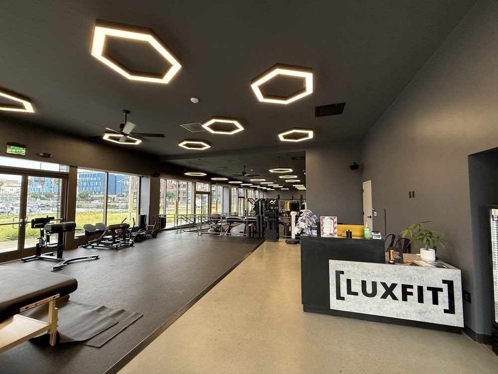 LuxFit Mission Rock Logo