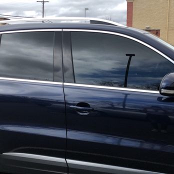 Philly's Tint Shop - "After" right side front and back windows done. - Home Window Tinting Near Me - Chesapeake, Virginia Philly's Tint Shop - "After" right side front and back windows done. - Home Window Tinting Near Me - Chesapeake, Virginia