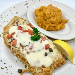 Parmesan Encrusted Grouper