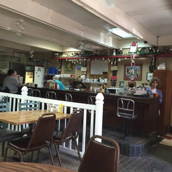 Bubble's Cafe - Inside view of Bubbles Cafe.  Table and bar seating. - Cafes Near Me - Adams, Minnesota