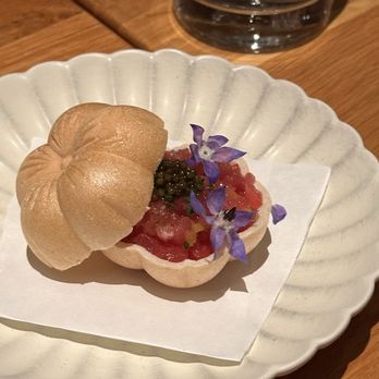 Sonmari - Maguro Monaka (Tuna & Caviar) - Sushi Bars Near Me - Los Angeles, California Sonmari - Maguro Monaka (Tuna & Caviar) - Sushi Bars Near Me - Los Angeles, California