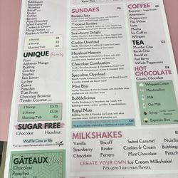 Scooperb - Menu