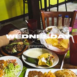 Taco Daddy’s - Care Asada plate, queso dip and a steak quesadilla