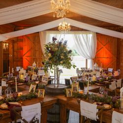 Country Manor Acres - Inside our party barn