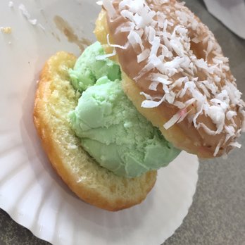 Donut Parlor - Mable coconut donut with pistachio - Donuts Near Me - Tempe, Arizona Donut Parlor - Mable coconut donut with pistachio - Donuts Near Me - Tempe, Arizona
