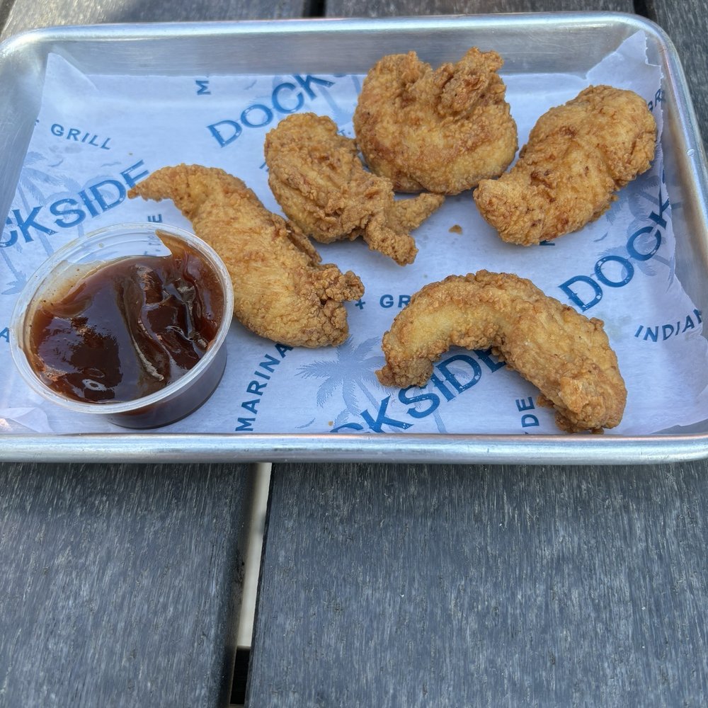 Dockside Marina Bar + Grill - Five chunks of chicken nuggets. Pathetic! - Seafood Near Me - Rehoboth Beach, Delaware