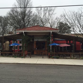 The Station - Outdoor patio is one of the best in Raleigh. Too cold today though... - Salad Near Me - Raleigh, North Carolina The Station - Outdoor patio is one of the best in Raleigh. Too cold today though... - Salad Near Me - Raleigh, North Carolina