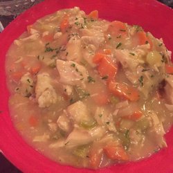 Chicken and biscuits