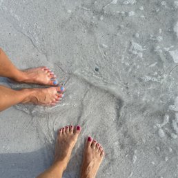 Our pedis!!
